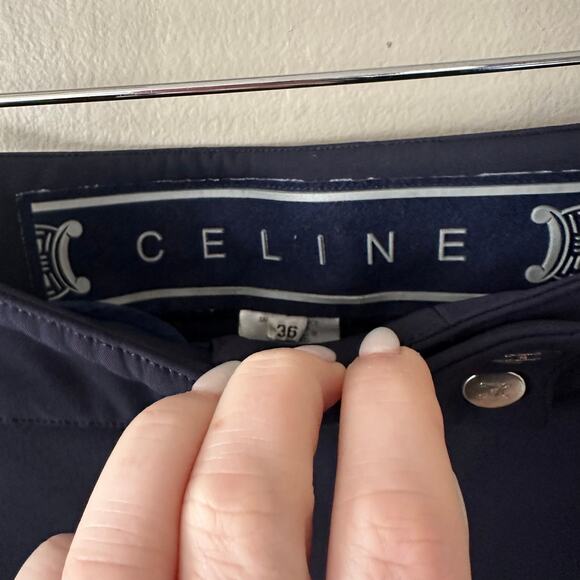 Celine Navy Ski Snow Pants Size 36 - Picture 8 of 13